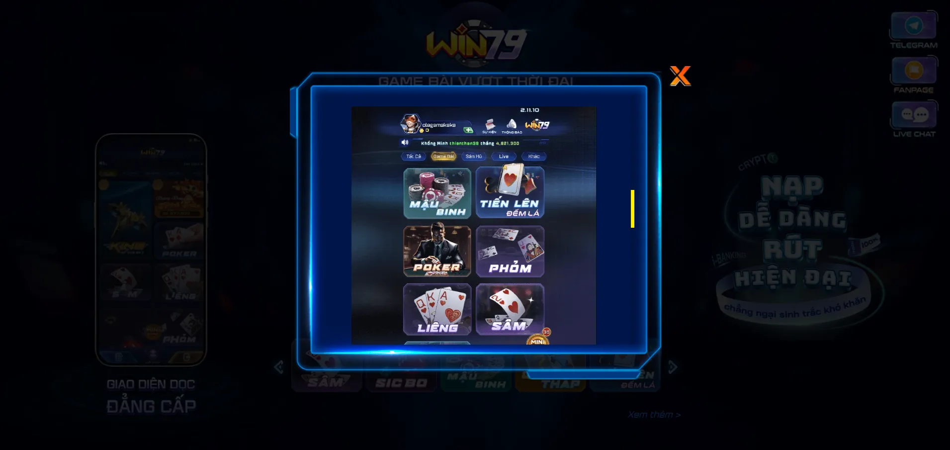 Một số sảnh cược WIN79 giúp bạn đổi đời cực nhanh